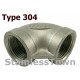 Type 304 Stainless 90 Degree Elbows